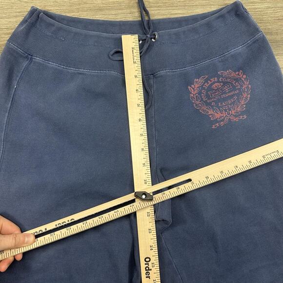 Polo Jeans Co Ralph Lauren Track Suit Set Womens XL Blue Fleece Hoodie Pants Y2K - Picture 14 of 15